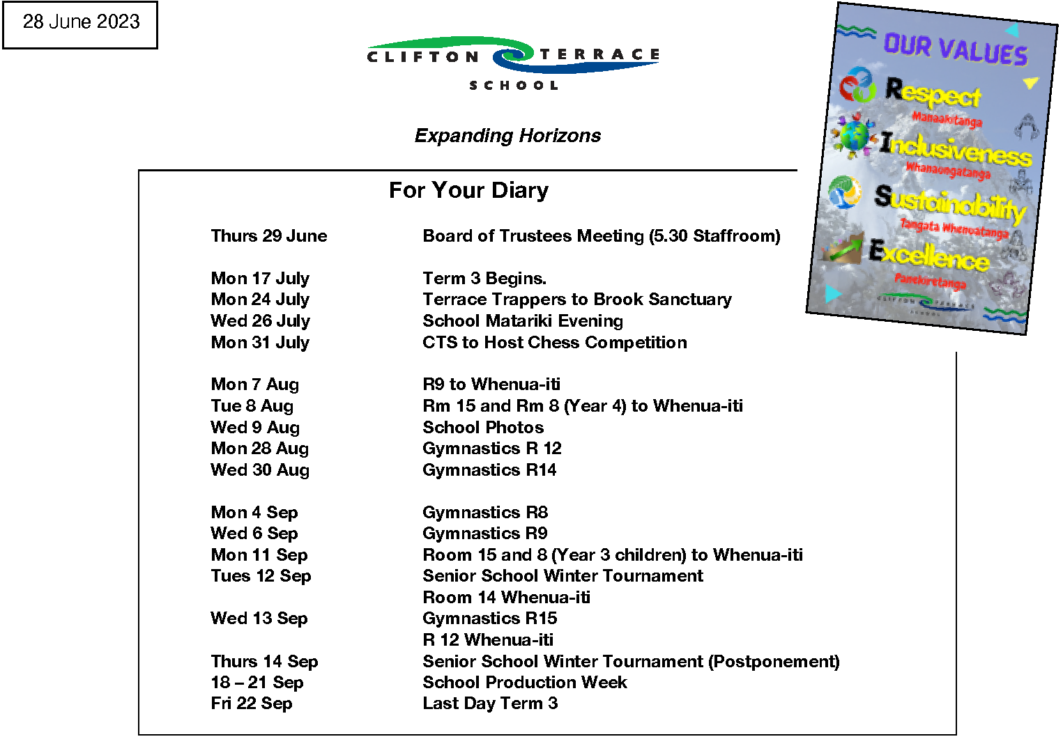 Week 10 Term 2 Newsletter