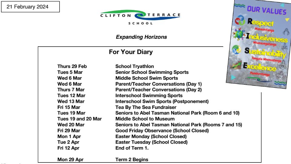 Week 3 Term 1 Newsletter