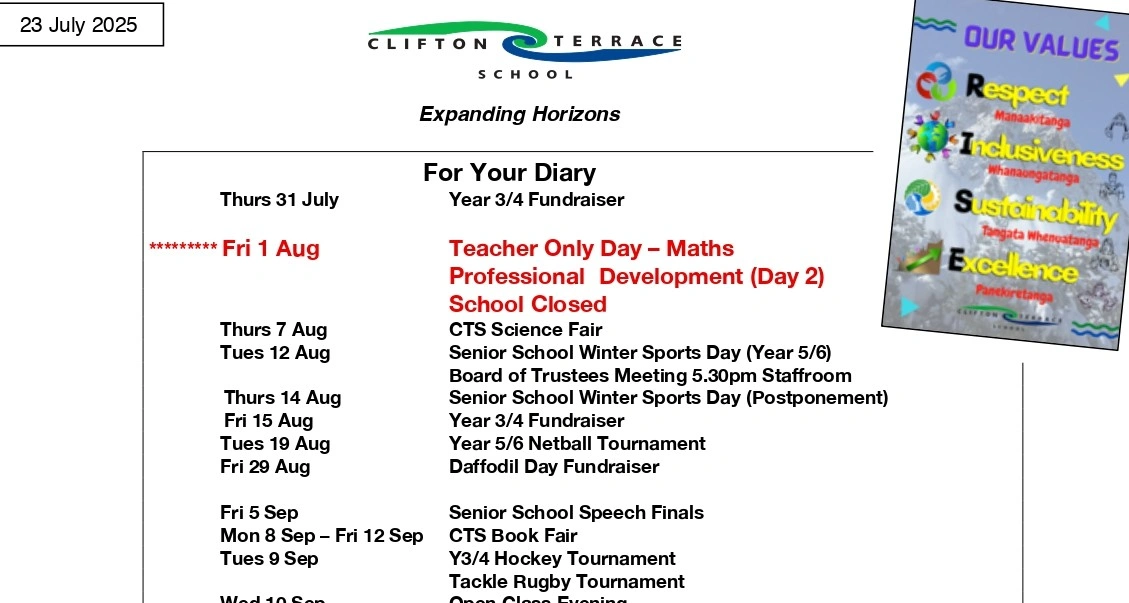 Week 2 Term 3 Newsletter